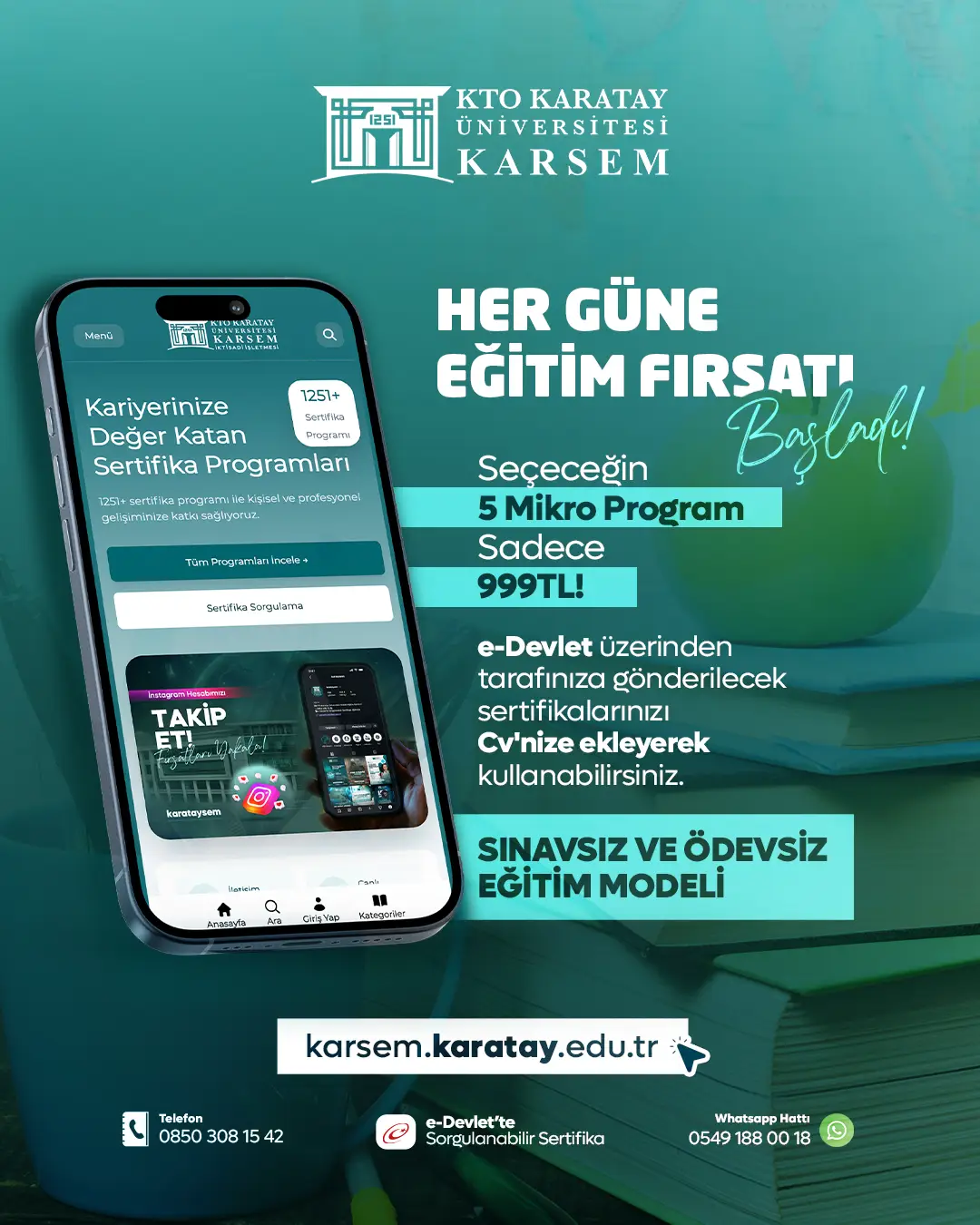 Seçeceğin 5 Mikro Program Sadece 999₺
